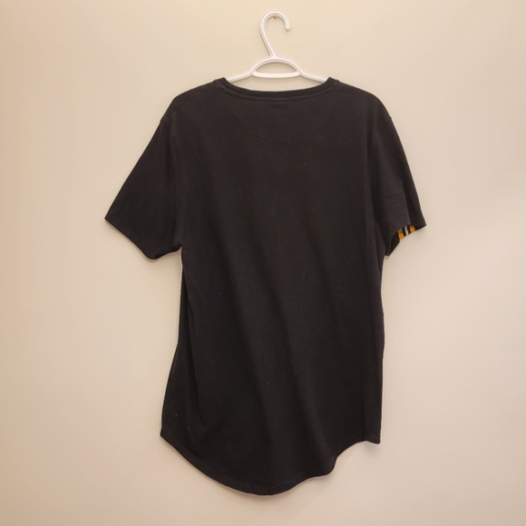 Urban ID TiCats Embroidered Stripe T-Shirt - Picture 4 of 6